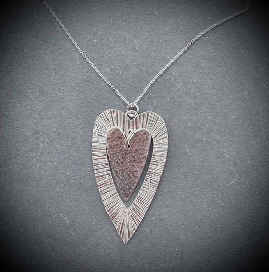 Double Heart Pendant