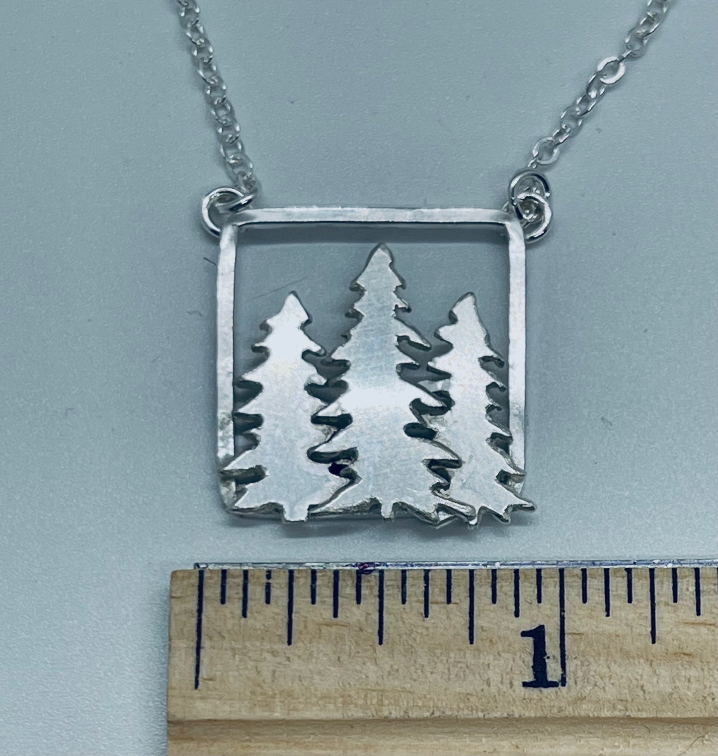 Triple Tree Necklace