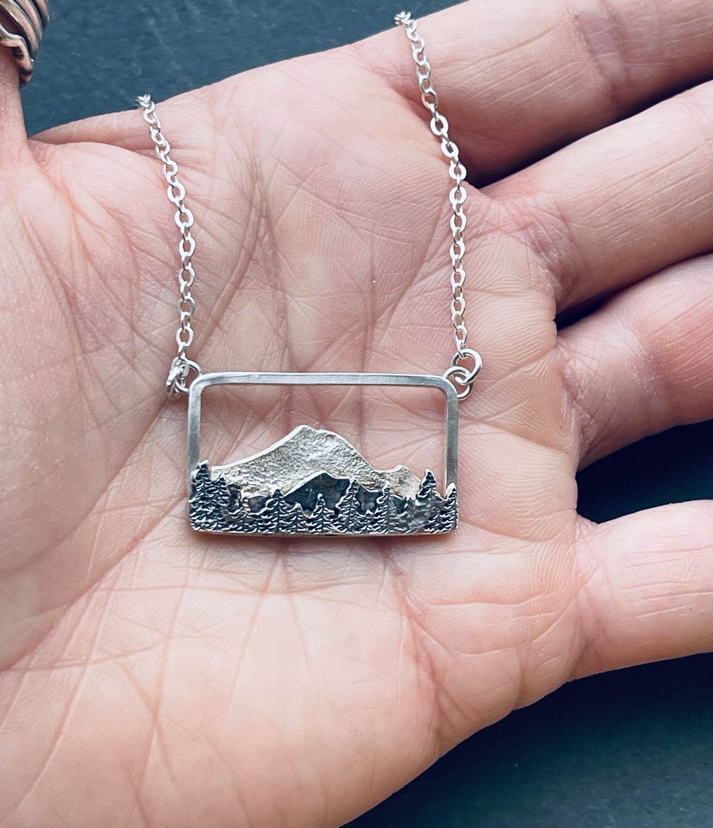 Mt Rainier Necklace