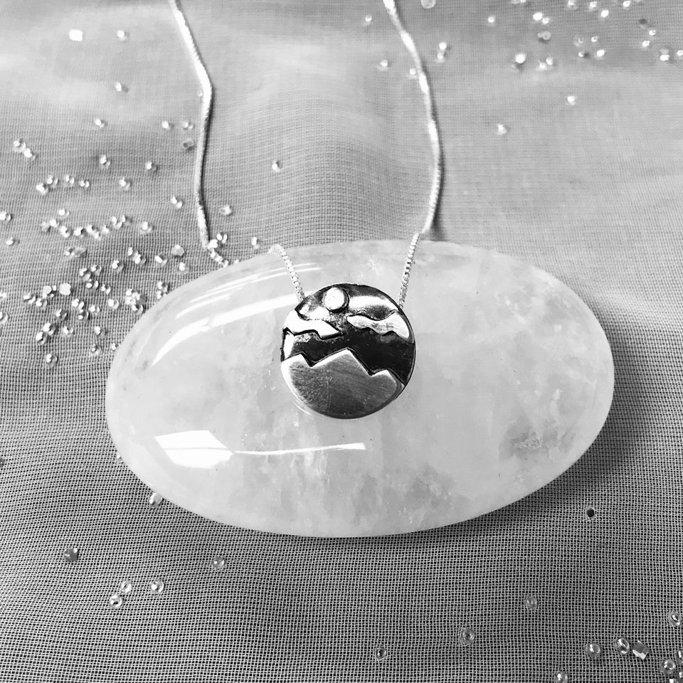 Circle Mountain Necklace