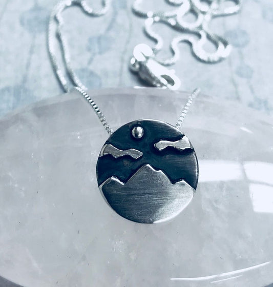 Circle Mountain Necklace
