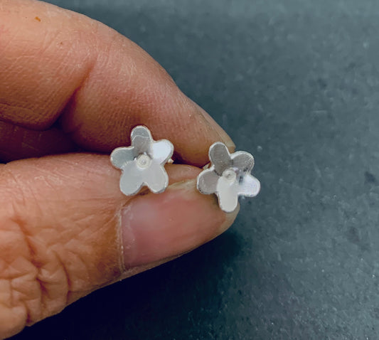 Forget me not post earrings