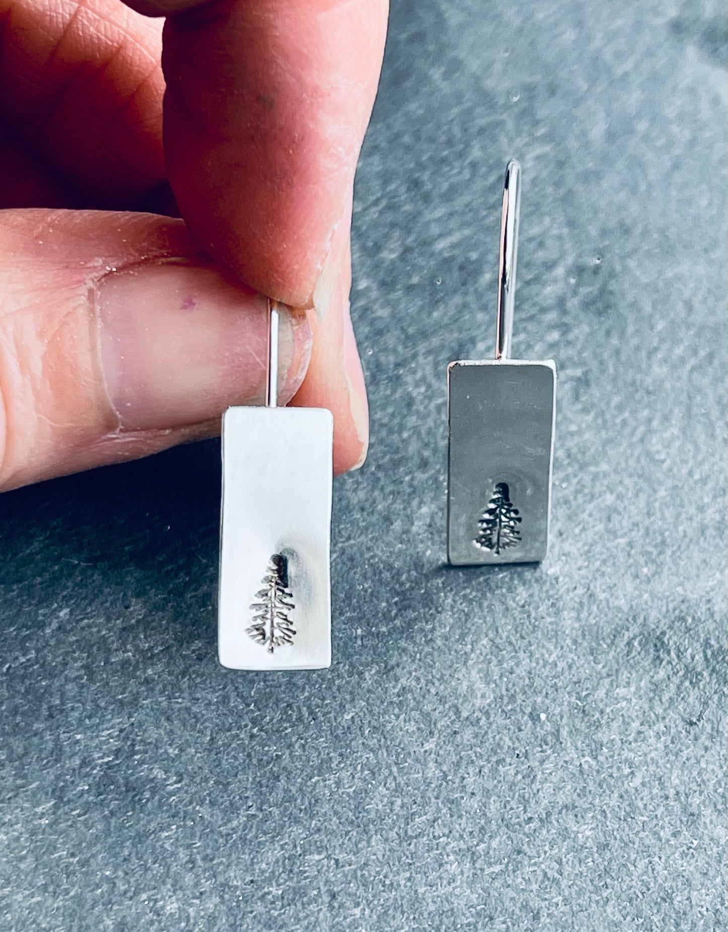 Tree earrings
