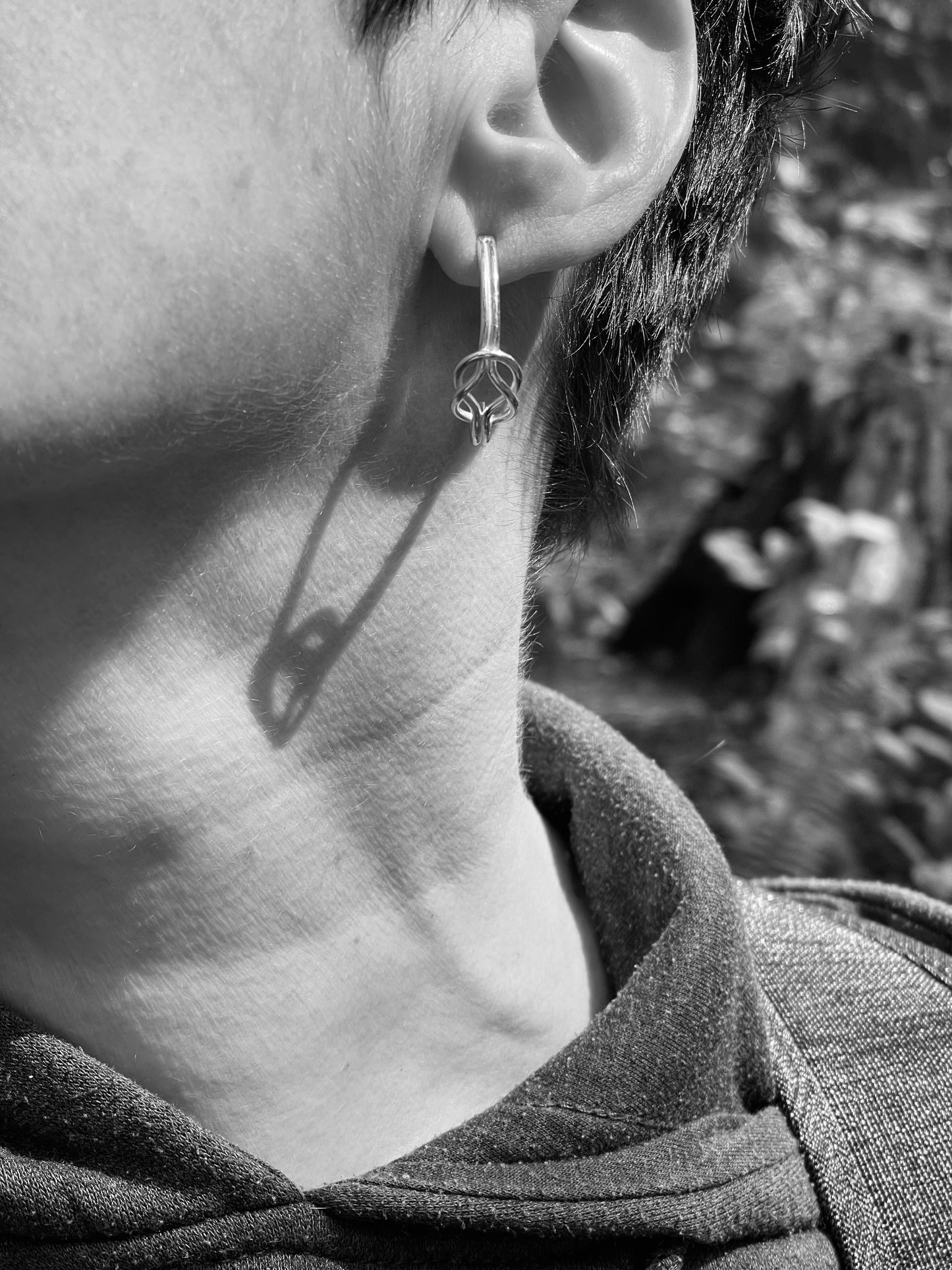 Celtic knot Hoop Earrings