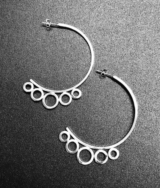 Bubble Hoop Earrings
