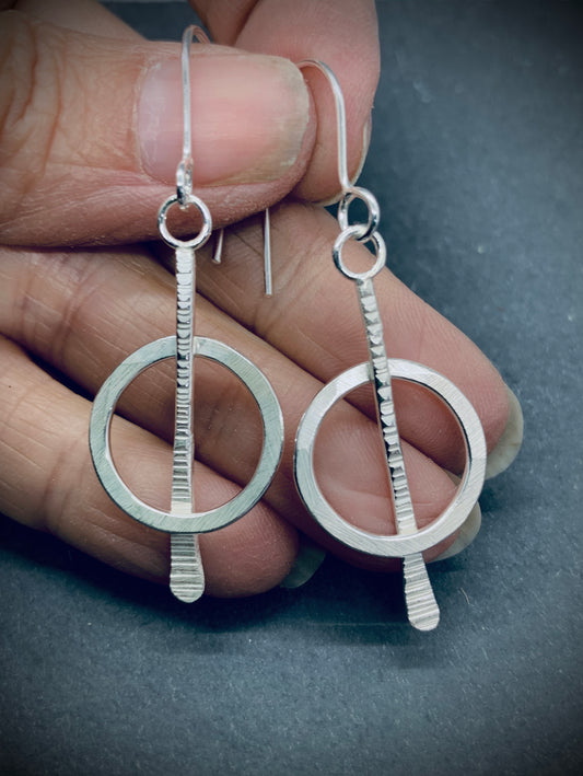Threaded Dangle Earrings