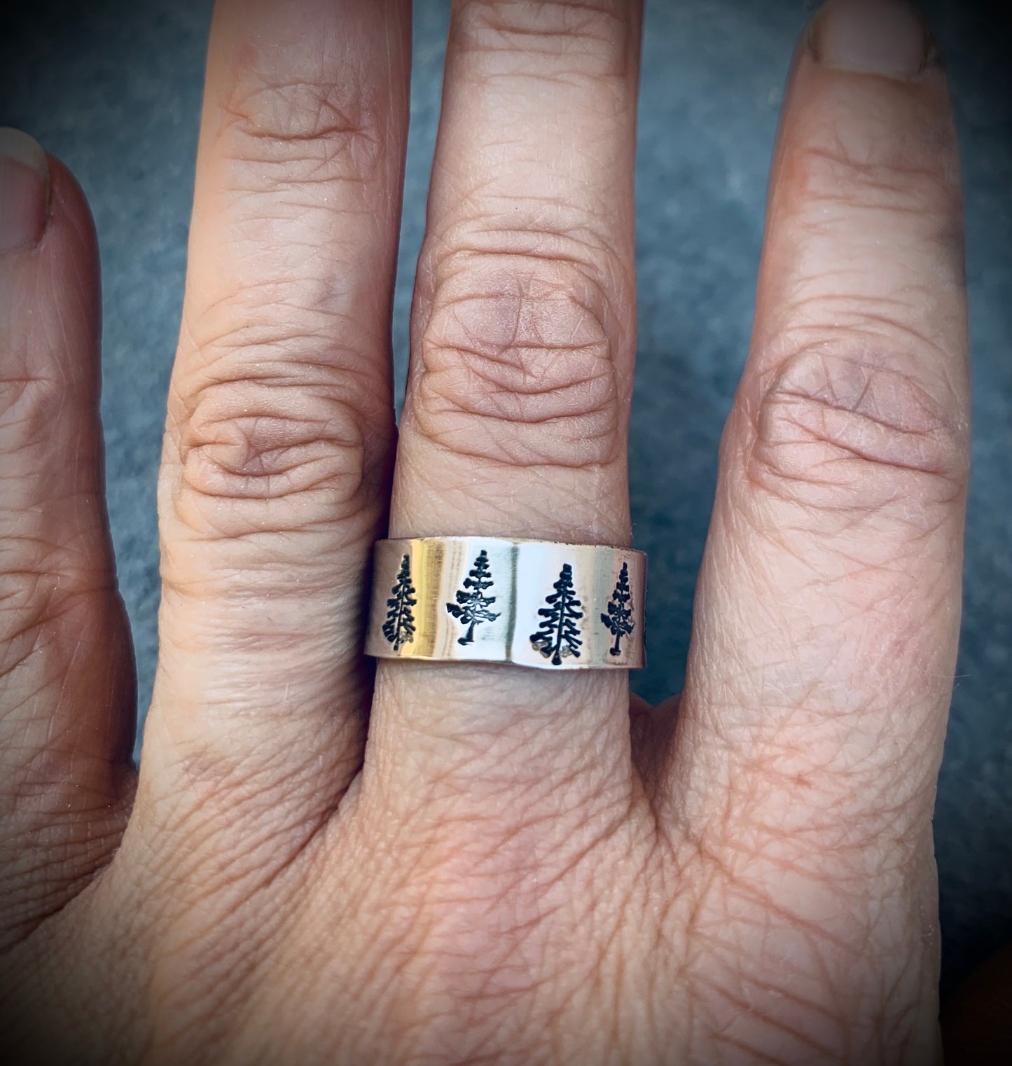 Tree Line Ring
