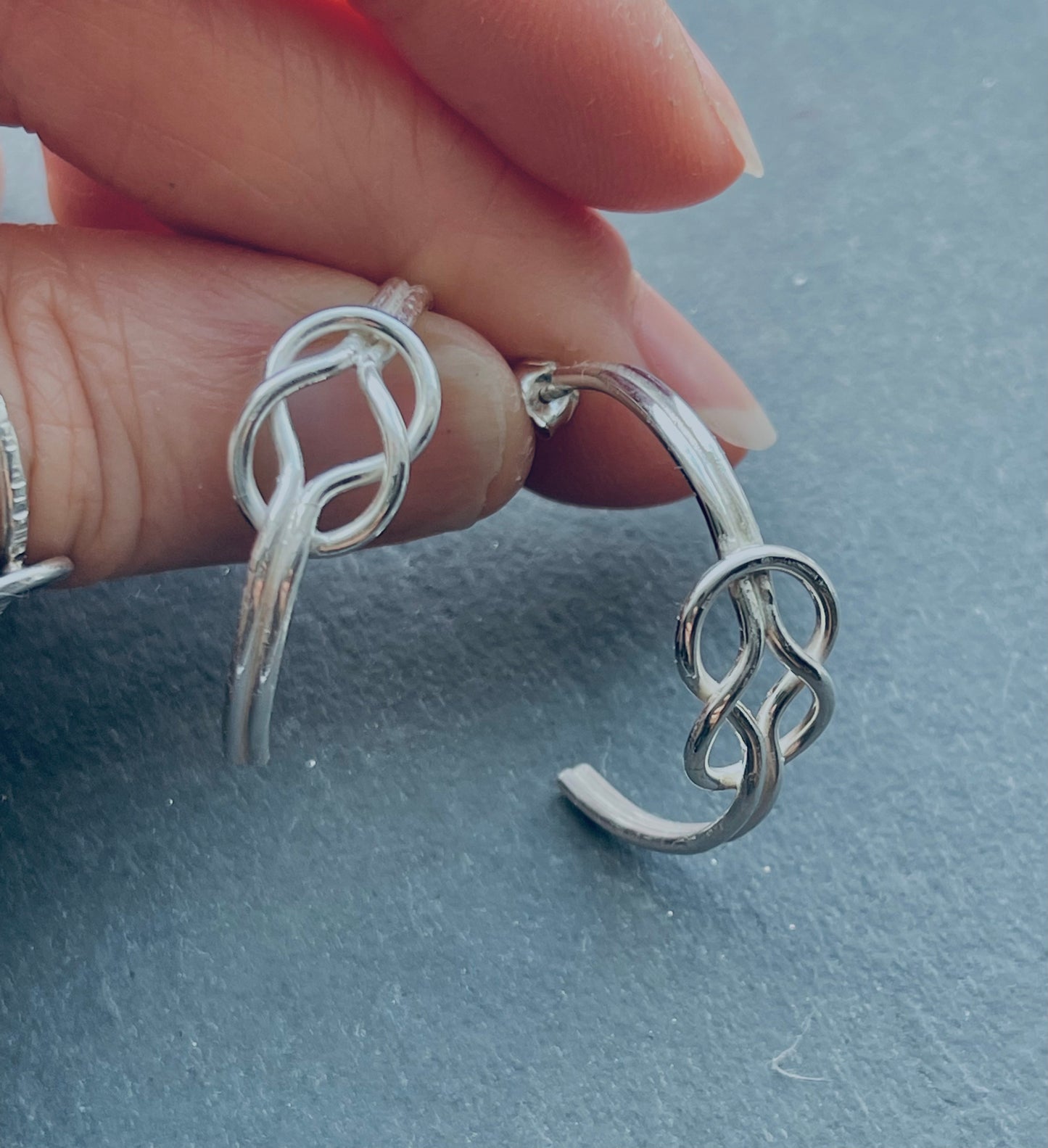 Celtic knot Hoop Earrings
