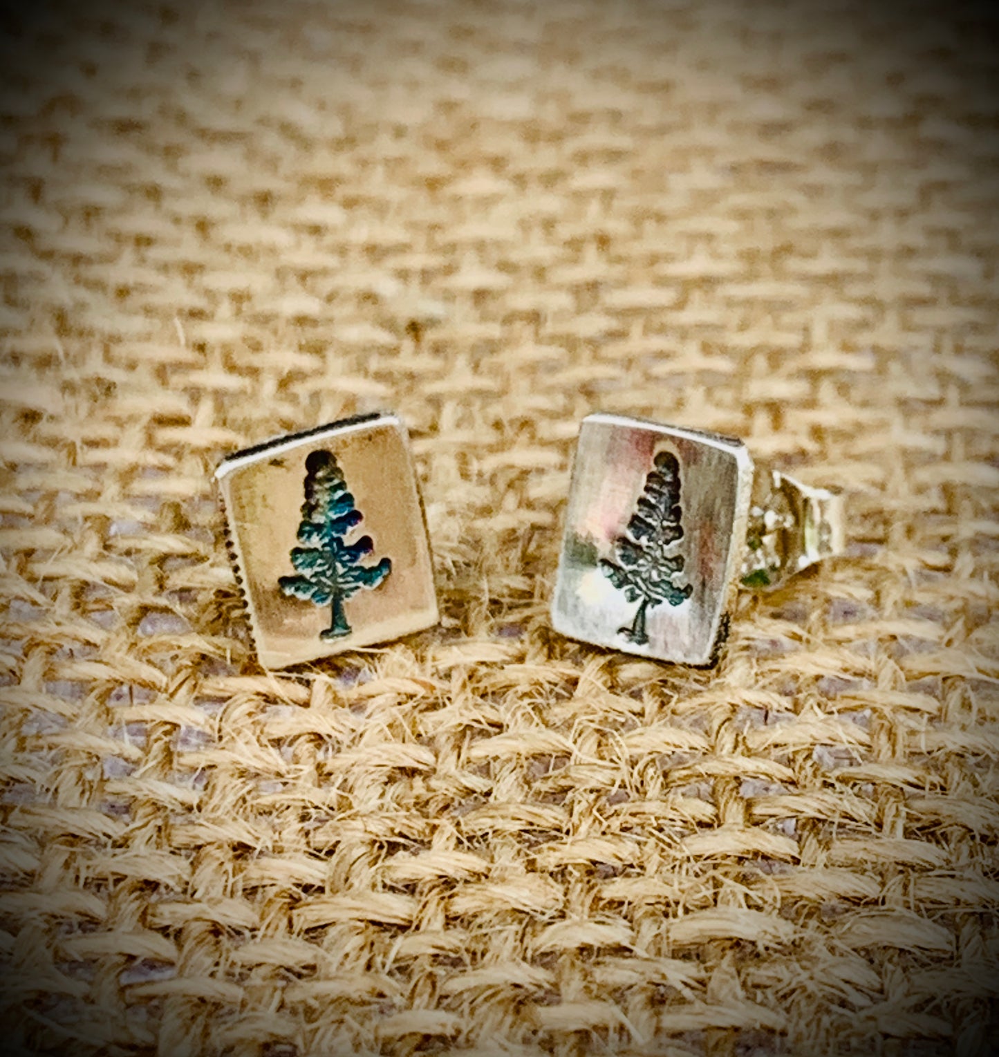 Evergreen Tree Post Earrings